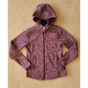 Eddie Bauer Women's Radiator Fleece Cirrus Hooded Jacket in Purple. Size S